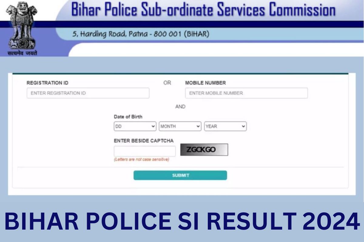 Bihar Police SI Result 2024 - Daroga Merit List, Cut Off Marks Check