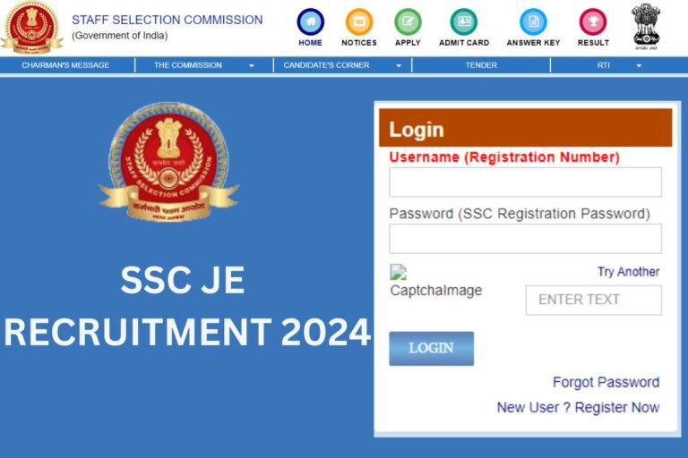 SSC JE Recruitment 2024 Junior Engineer Notification Pdf Release Date   SSC JE Recruitment 2024 768x512 