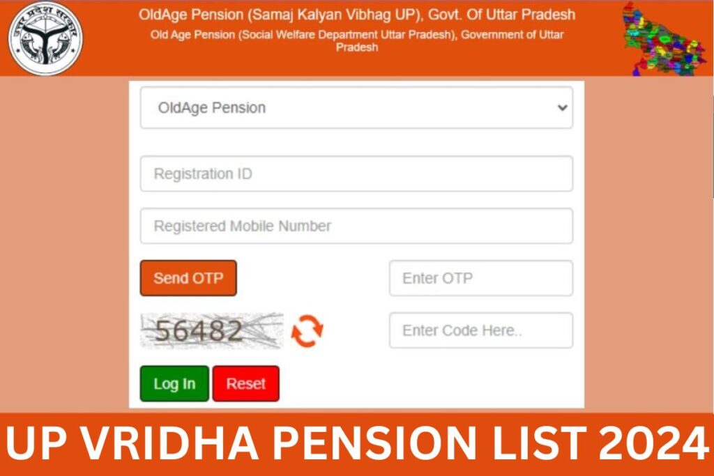UP Vridha Pension List 2024