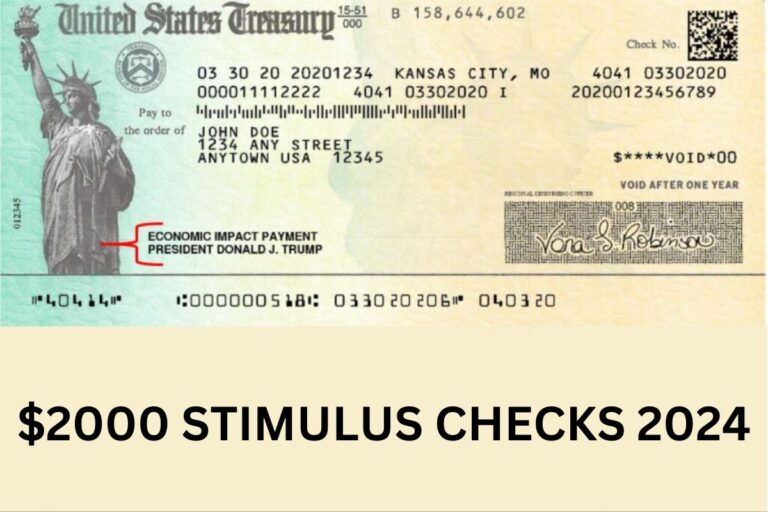 2000 Stimulus Check 2024 Additional Aid Status Update & Eligibility