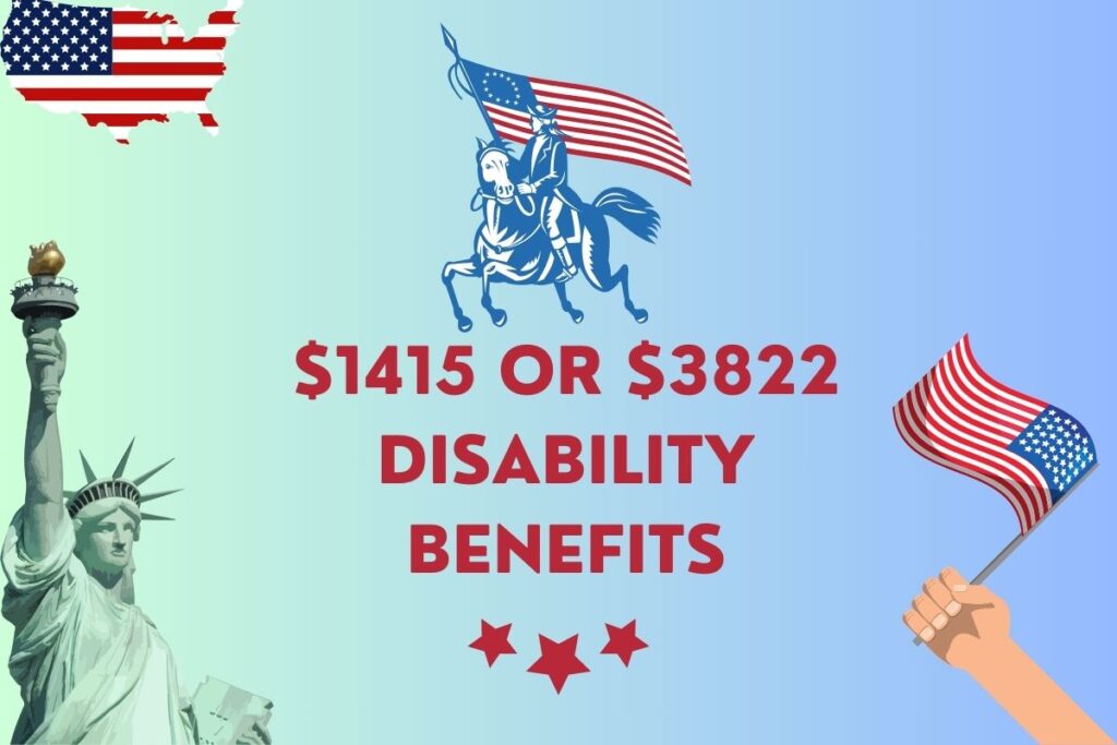 $1415 Or $3822 Disability Benefits 2024 - Update For SSDI & SSI