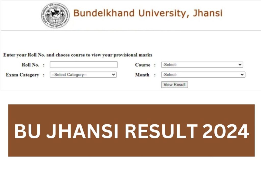 BU Jhansi Result 2024