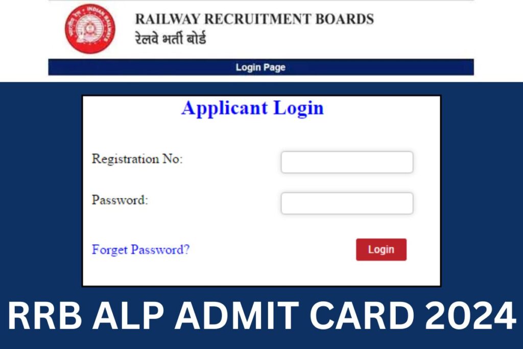 RRB ALP Admit Card 2024
